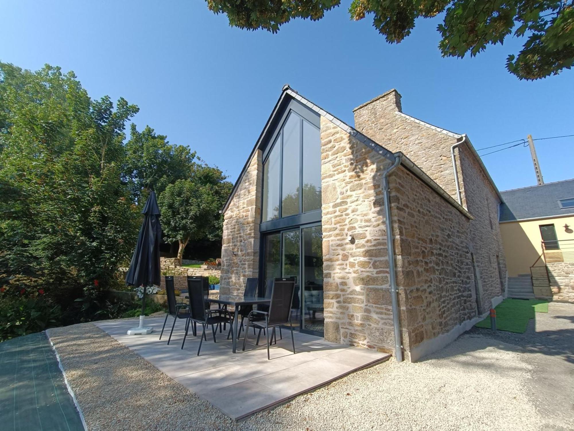 Le Petit Moulin De Kerloroc Villa Ploudalmézeau Exteriör bild