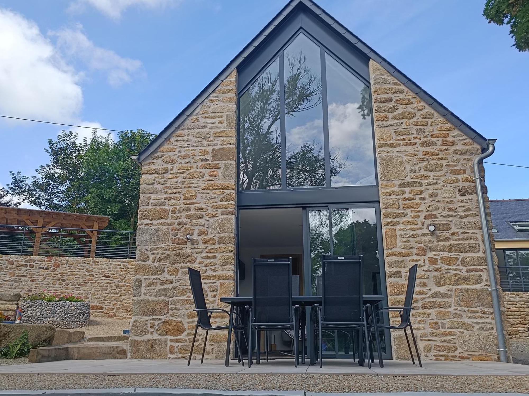 Le Petit Moulin De Kerloroc Villa Ploudalmézeau Exteriör bild